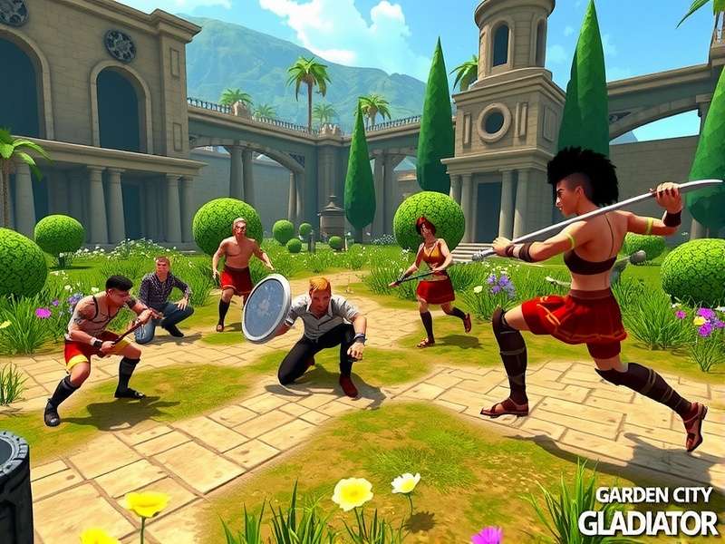 Garden City Gladiator Gameplay Screenshot